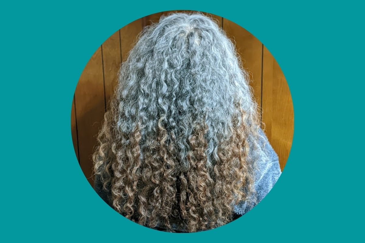Going Gray Cold Turkey with Long Hair